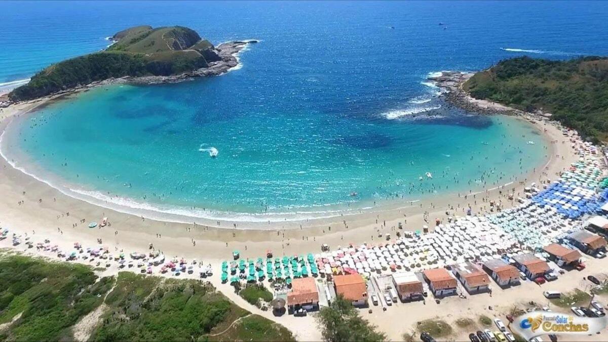 Praia das Conchas com sauna e piscina Cabo Frio Exterior foto